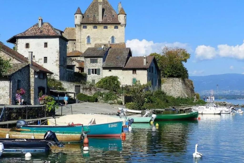 Jolie Vue Au Calme Évian-les-Bains Exterior foto